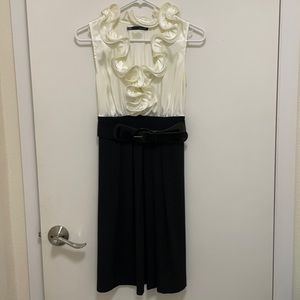 ruffled top dress